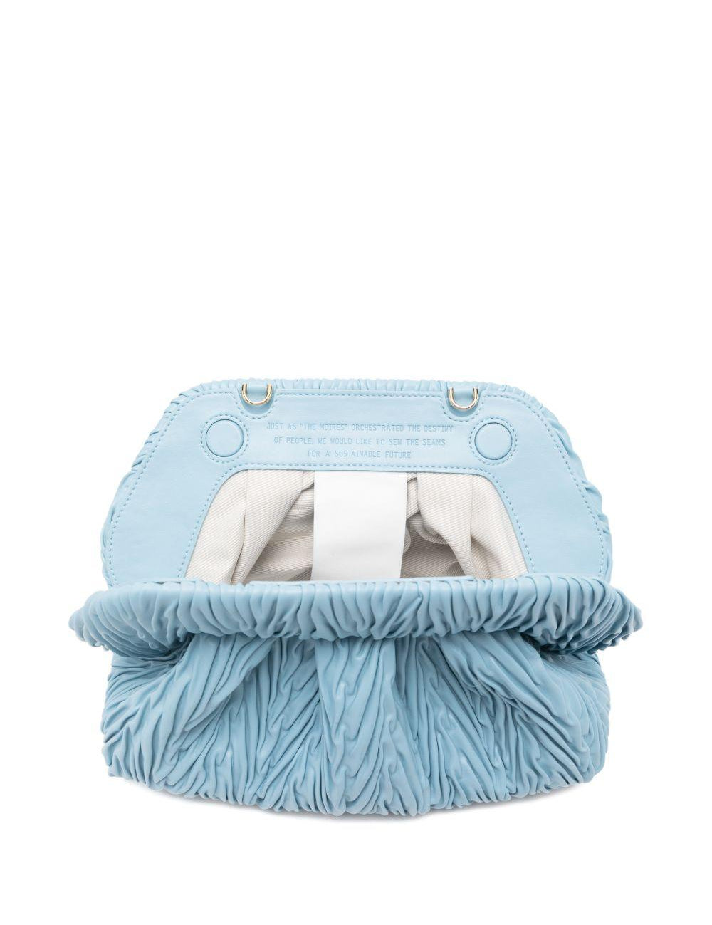 Clutch bios media in azzurro Themoirè - donna 