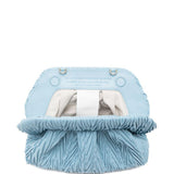 Clutch bios media in azzurro Themoirè - donna 