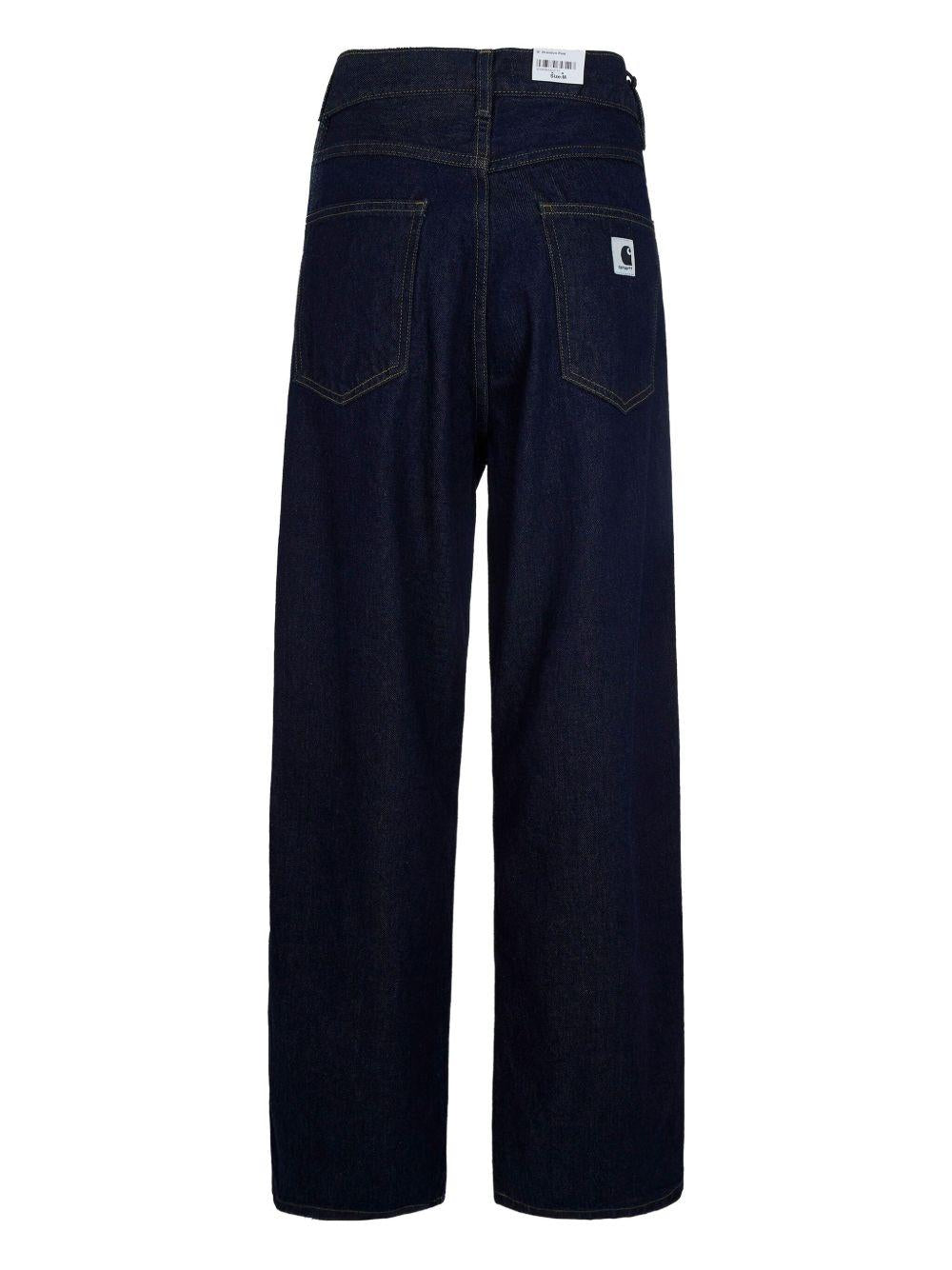 jeans brandon in blu scuro carhartt wip - donna 