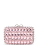Clutch con decorazione in rosa Self-Portrait - donna
