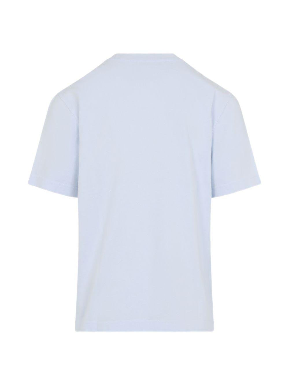 T-shirt con logo e toppa in blu Jacquemus - uomo 