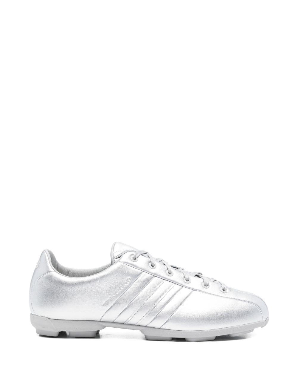 Sneakers con dettaglio a tre righe in bianco Y-3 - uomo 