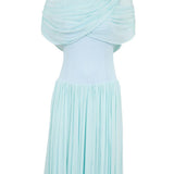 Abito lungo Nancie in blu 