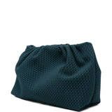 Clutch con motivo geometrico in blu Eres - donna 