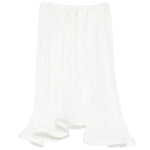 Gonna midi plissettata in bianco Rowen Rose - donna 
