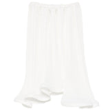 Gonna midi plissettata in bianco Rowen Rose - donna 