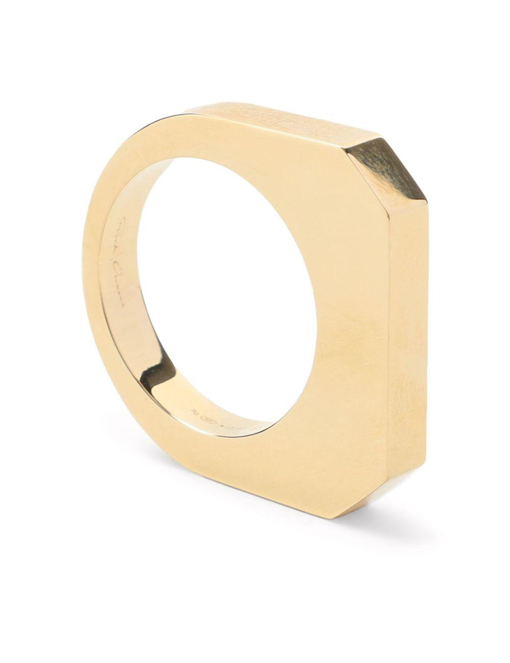 Anello con logo Hollywood Rick owens - unisex 
