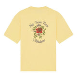 T-shirt a fiori in giallo Drole de monsieur - uomo 