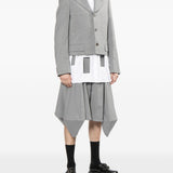 Bermuda con risvolto in grigio COMME DES GARCONS HOMME PLUS - uomo 
