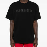 T-shirt con stampa grafica in nero 44 label group - uomo 