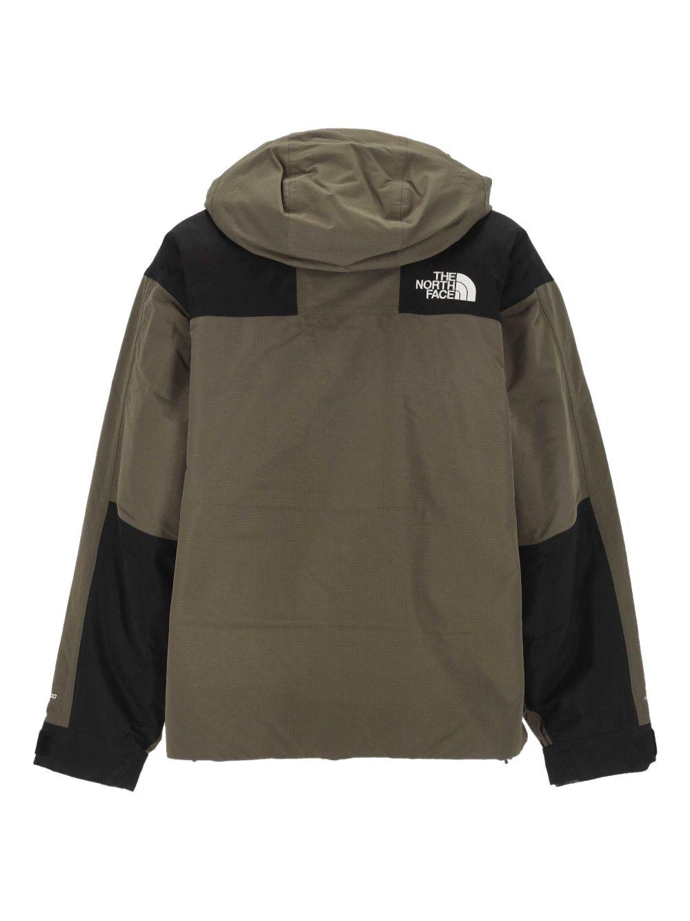 Giacca Mountain con cappuccio in verde The north face - uomo 