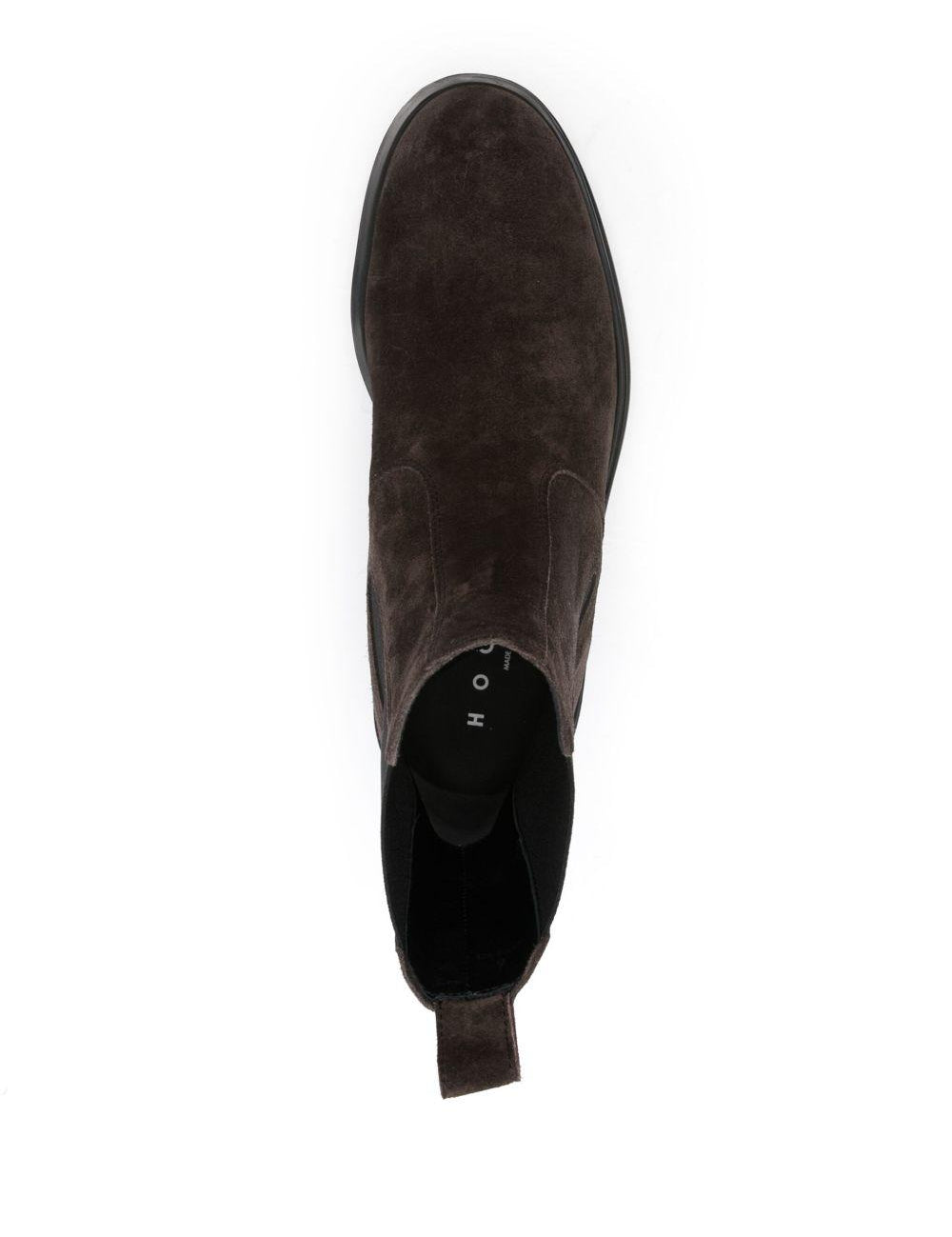 Stivali Chelsea H673 in nero Hogan - uomo 