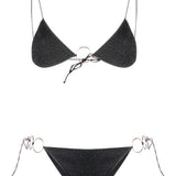 Bikini a triangolo Lumiere in nero - donna 