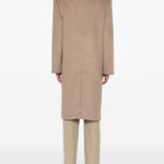 Cappotto monopetto in grigio talpa Remain - donna 