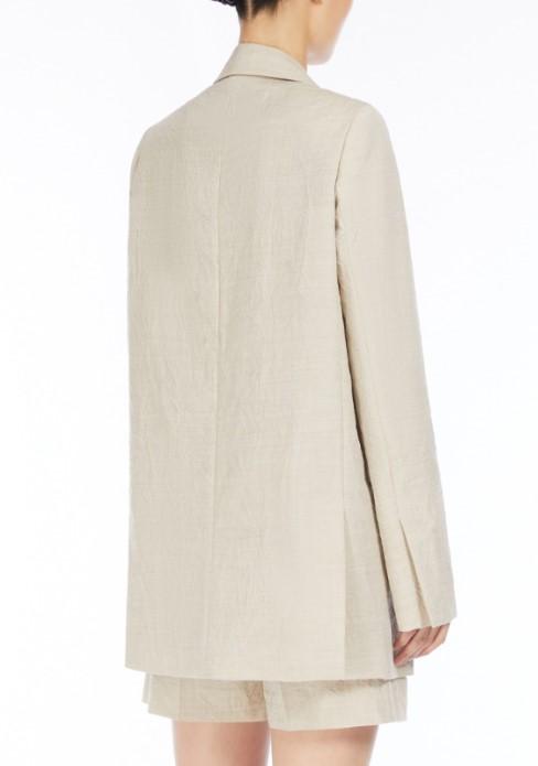 Blazer monopetto acacia in beige Maxmara - donna 