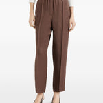 Pantaloni ampi in nero Brunello cucinelli - donna 