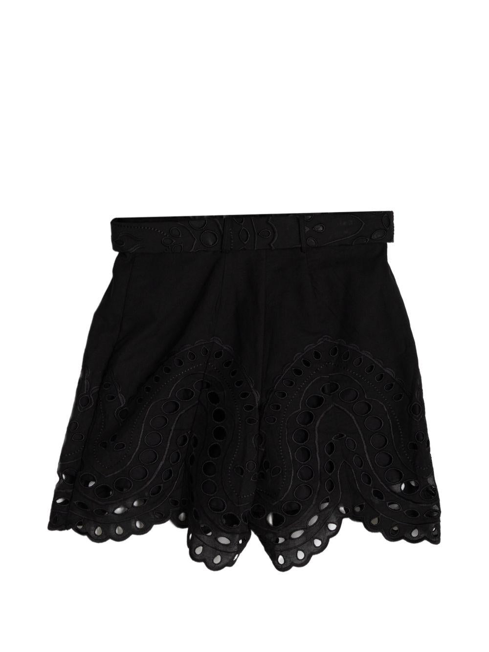 Shorts Dune con cintura in nero Charo ruiz ibiza 1989 - donna 