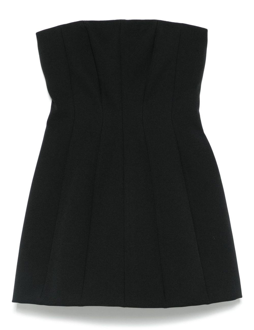 Abito bustier betel in nero Maxmara pianoforte - donna 