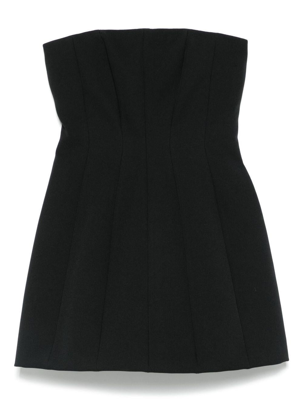 Abito bustier betel in nero Maxmara pianoforte - donna 