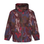 Giaca con cappuccio con stampa multicolore Oamc peacemaker - uomo 