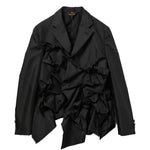 Giacca con ruches in nero Comme Des Garçons - donna 