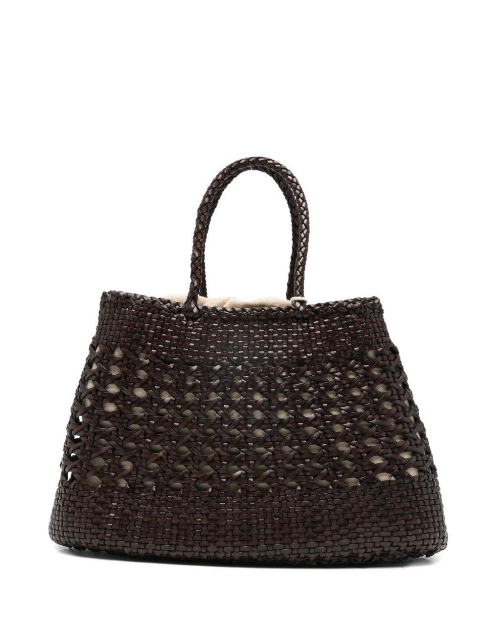 Borsa a mano santa cano in marrone Dragon diffusion - donna 