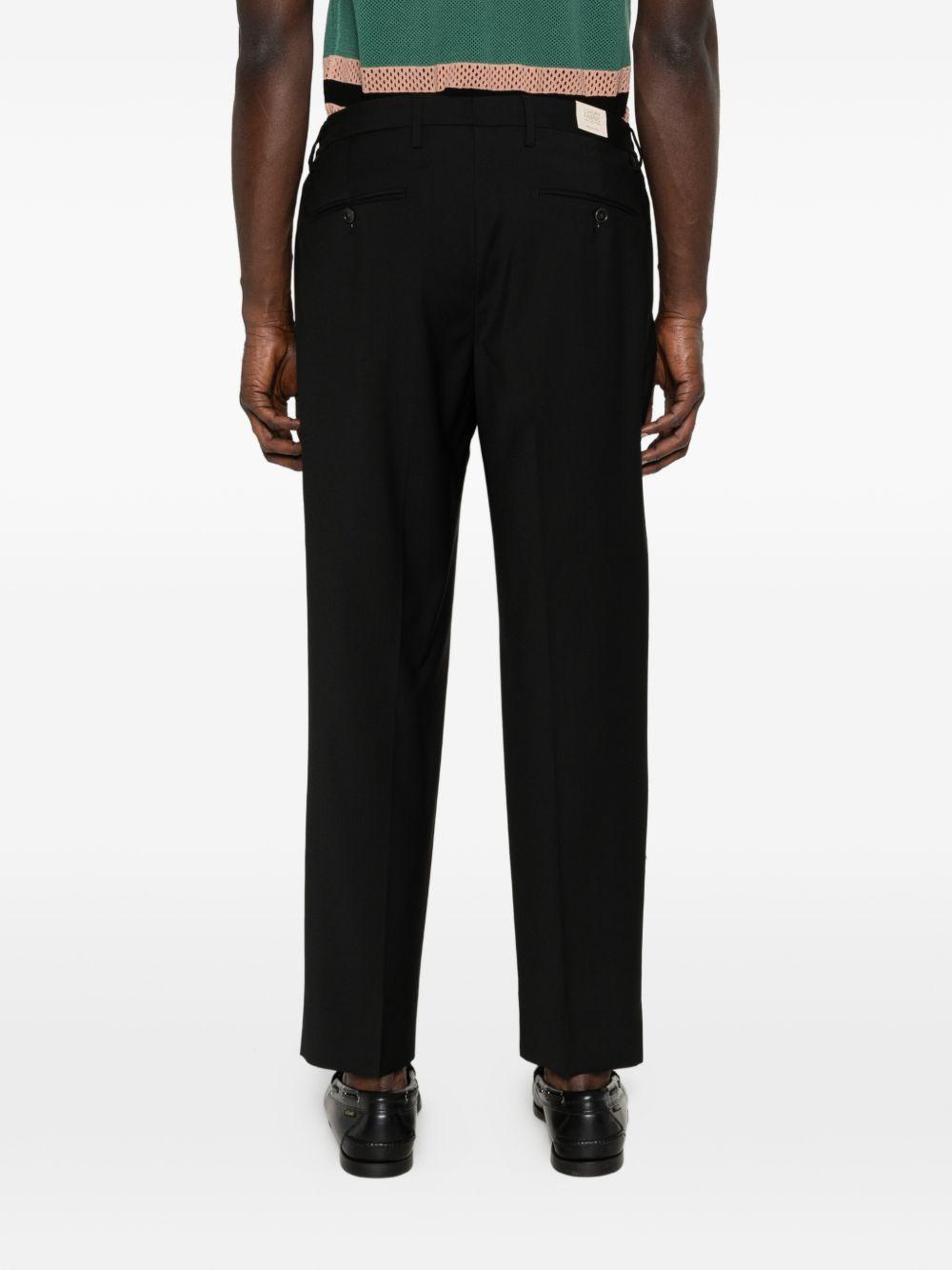 Pantaloni plissé in nero Briglia 1949 - uomo 