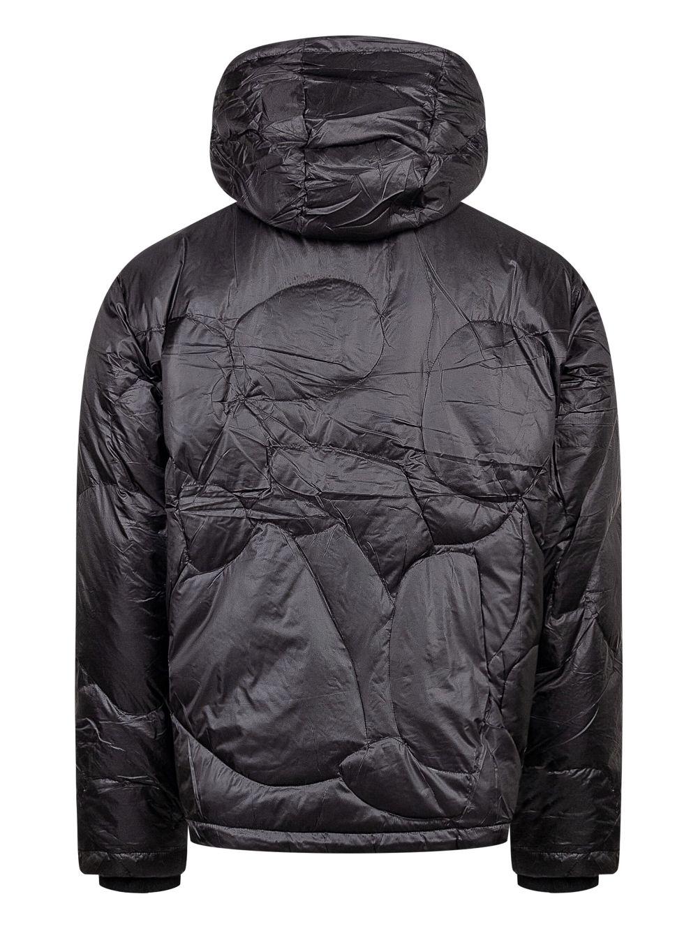Trench con ricamo in nero - KIDSUPER uomo 