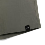 Costume da bagno con coulisse in vita e patch con logo in grigio Aspesi - uomo 