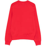 Maglione girocollo a coste in rosso Comme des garcons comme des garcons - donna 