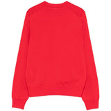 Maglione girocollo a coste in rosso Comme des garcons comme des garcons - donna 