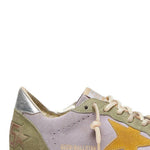 Sneakers Ball Star in viola e verde Golden goose - donna 