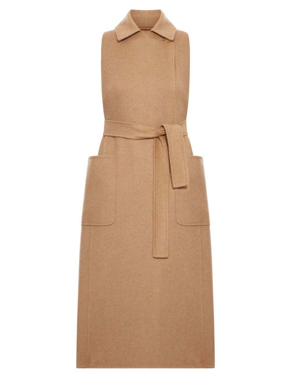 Cappotto smanicato Berlina in marrone max mara - donna 