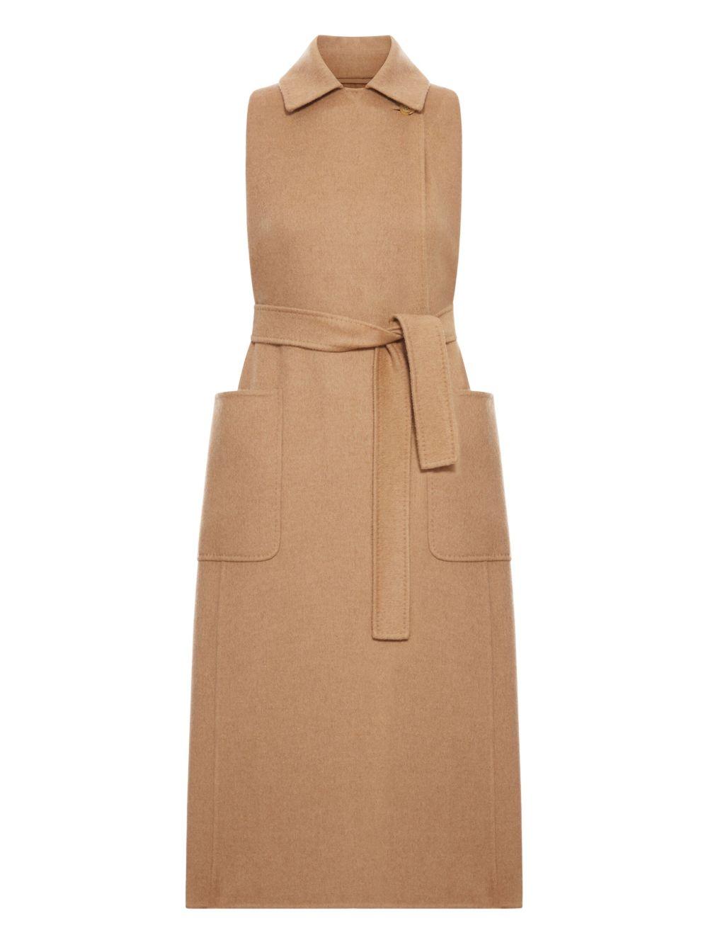 Cappotto smanicato Berlina in marrone max mara - donna 
