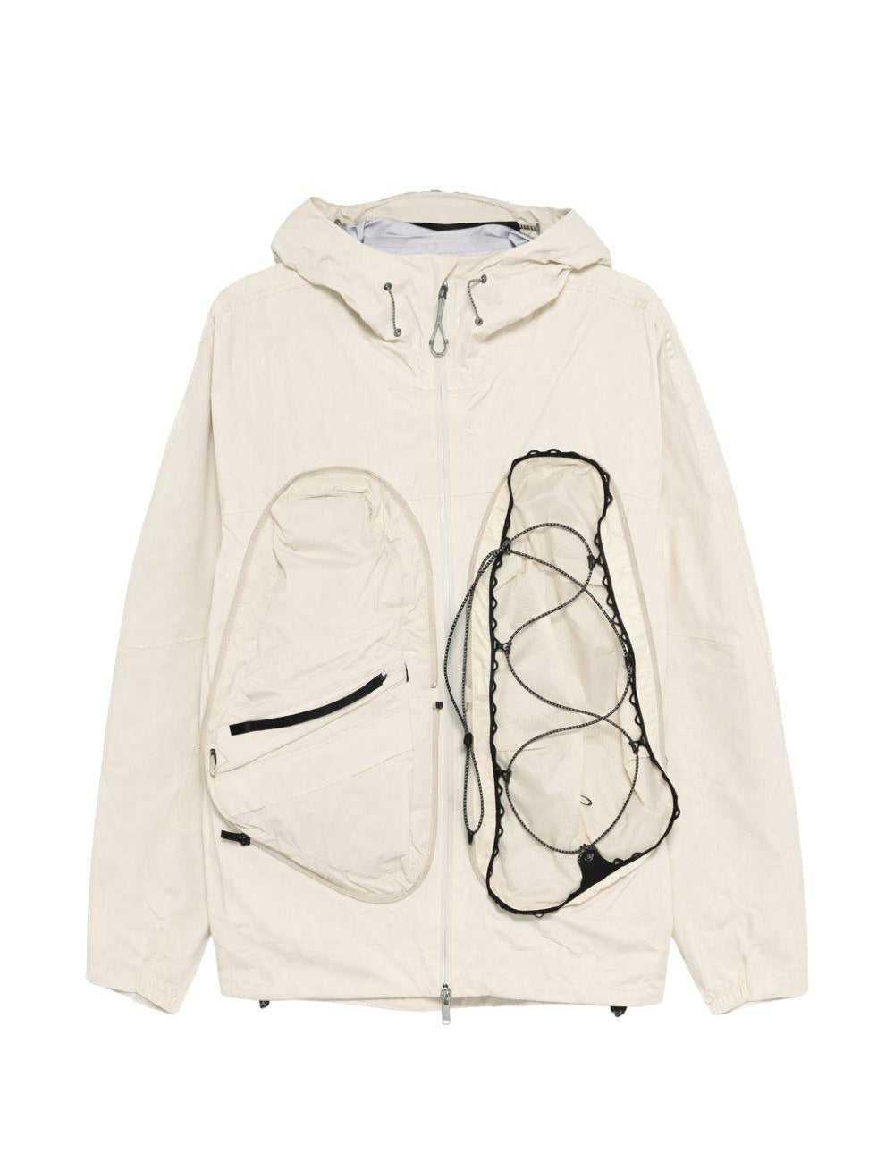 Giacca con cappuccio latitude veil in beige Oakley - uomo 