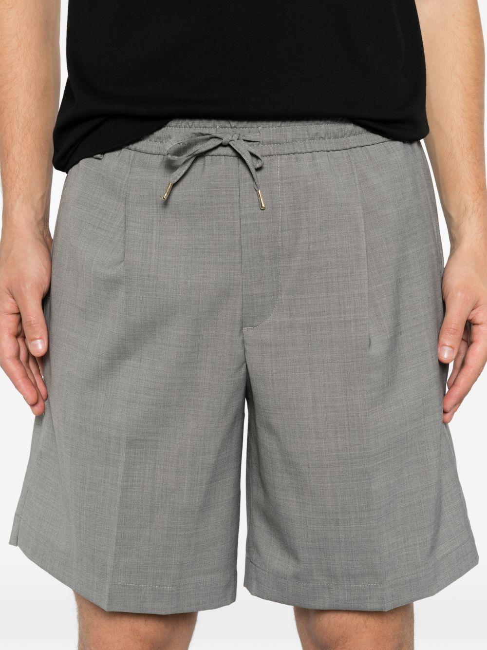 Pantaloncini con coulisse e pieghe in grigio Briglia 1949 - uomo 