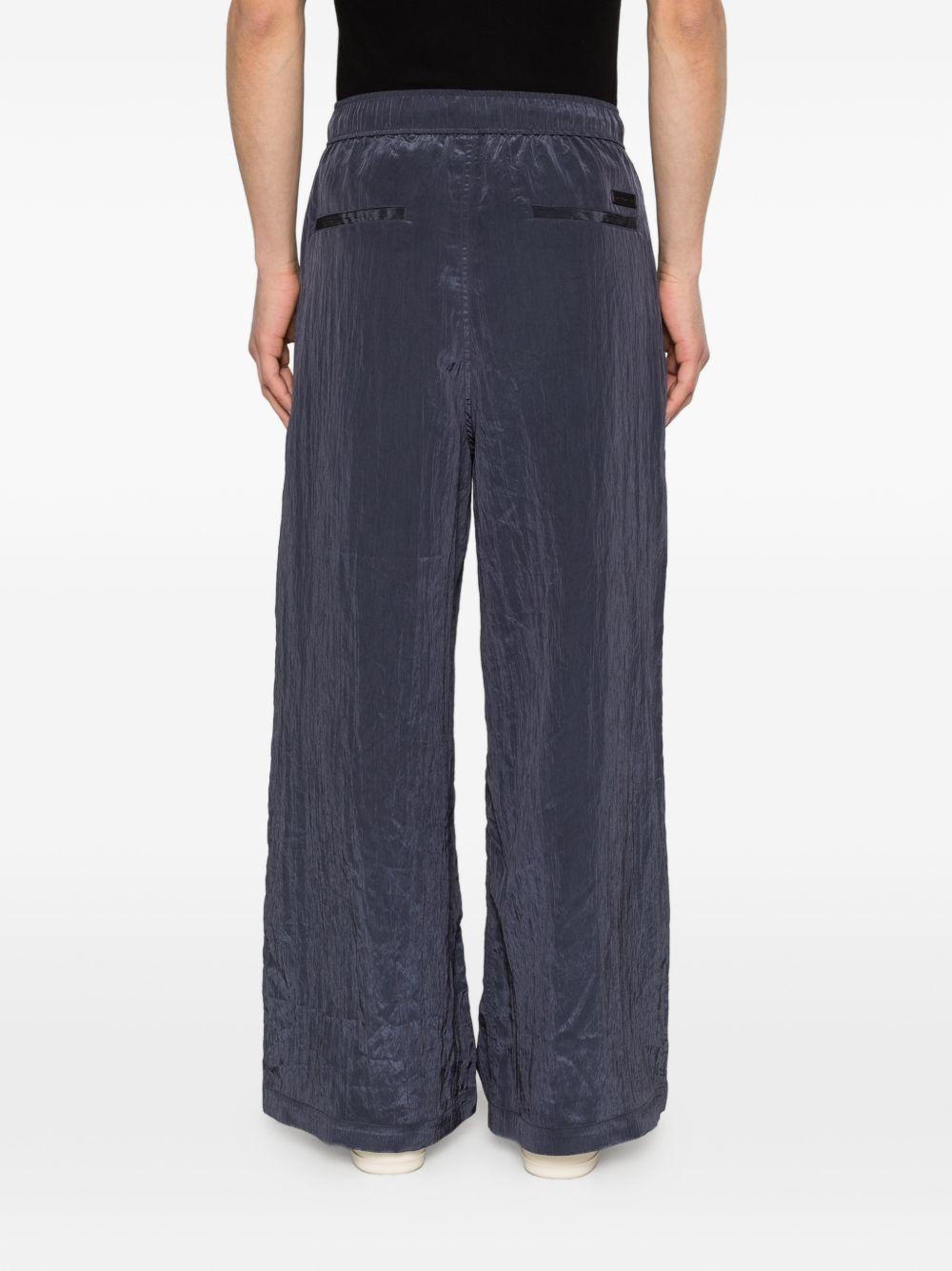Pantaloni con coulisse in blu Feng chen wang - uomo 