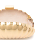Borsa Clutch Monet in oro - SIMKHAI donna 