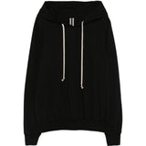 Felpa con cappuccio in nero Rick owens - uomo 
