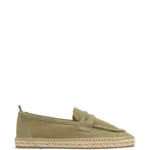 Espadrilles in tela penny in verde Castañer - uomo 