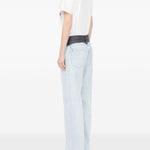 Pantaloni sartoriali con 5 tasche in blu Mm6 maison margiela - donna 
