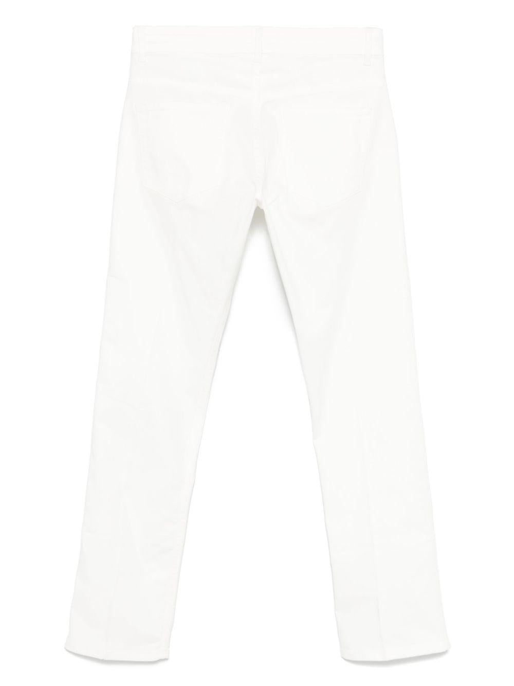 Jeans cinque tasche in bianco Lardini - uomo 