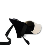 Espadrilles les espadrilles high in avorio e nero Jacquemus - donna 