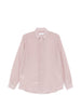Camicia a maniche lunghe con abbottonatura nascosta in rosa Lardini - uomo