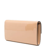 Clutch in pelle lucida emmie in beige Jimmy choo - donna 
