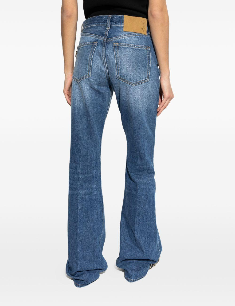 Jeans svasati in blu Haikure - donna 
