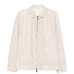 Giacca reversibile con zip in beige Kiton - uomo 