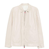 Giacca reversibile con zip in beige Kiton - uomo 
