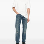 Jeans con passanti per cintura in blu Levi's vintage - uomo 