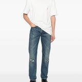 Jeans con passanti per cintura in blu Levi's vintage - uomo 